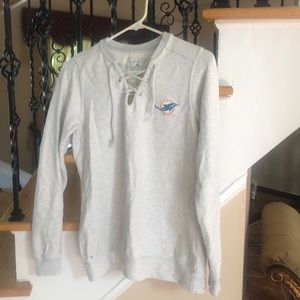 Ladies Dolphins 🐬 sweatshirt small